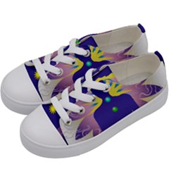 Kids  Low Top Canvas Sneakers 