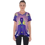 Chakra Cut Out Side Drop Tee