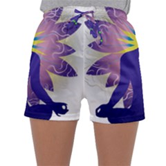 Women s Satin Sleepwear Shorts 