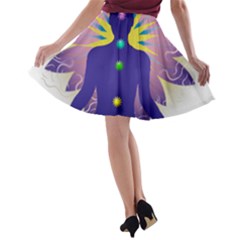 A-line Skater Skirt 