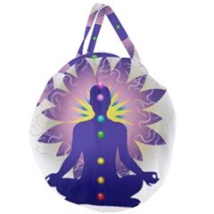 Giant Round Zipper Tote 