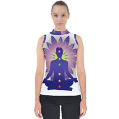 Mock Neck Shell Top 