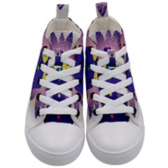 Kids  Mid-Top Canvas Sneakers 