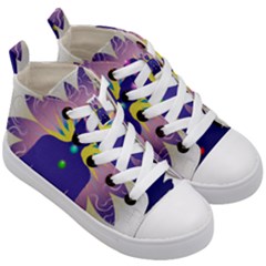 Kids  Mid-Top Canvas Sneakers 