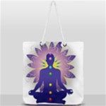 Chakra Full Print Rope Handle Tote (Large)
