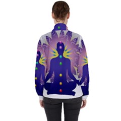 Women s High Neck Windbreaker 