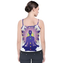 Velvet Spaghetti Strap Top 
