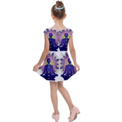 Kids  Cap Sleeve Dress 