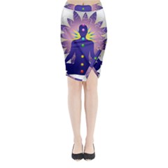 Chakra Midi Wrap Pencil Skirt from ArtsNow.com