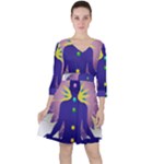 Chakra Ruffle Dress