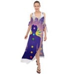 Chakra Maxi Chiffon Cover Up Dress