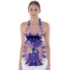Tie Back Tankini Top 