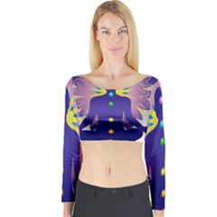 Long Sleeve Crop Top 