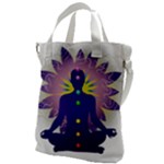 Chakra Design Canvas Messenger Bag