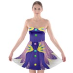 Chakra Strapless Bra Top Dress