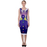 Chakra Sleeveless Pencil Dress