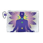 Chakra Design Canvas Cosmetic Bag (Large)