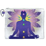 Chakra Design Canvas Cosmetic Bag (XXL)