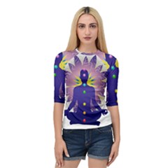 Quarter Sleeve Raglan T-Shirt 