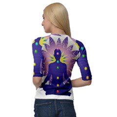 Quarter Sleeve Raglan T-Shirt 