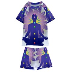 Kids  Swim T-Shirt and Shorts Set 
