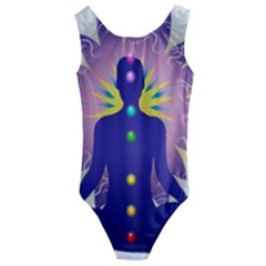 Kids  Cut-Out Back One Piece Swimsuit 