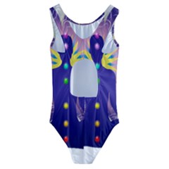 Kids  Cut-Out Back One Piece Swimsuit 