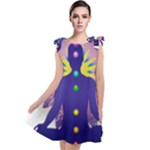 Chakra Tie Up Tunic Dress