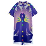 Chakra Kids  Boyleg Half Suit Swimwear