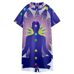 Kids  Boyleg Half Suit Swimwear 