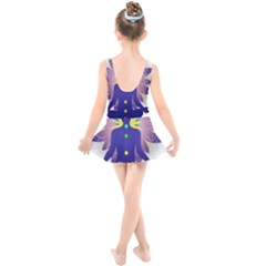 Kids  Skater Dress Swimsuit 