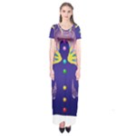 Chakra Short Sleeve Maxi Dress