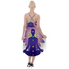 High-Low Halter Chiffon Dress  