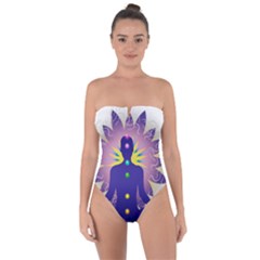 Tie Back One Piece Swimsuit 