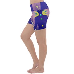 Lightweight Velour Yoga Shorts 