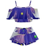 Chakra Kids  Off Shoulder Skirt Bikini