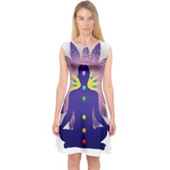 Capsleeve Midi Dress 