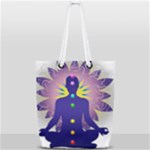 Chakra Full Print Rope Handle Tote (Small)