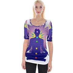 Wide Neckline T-Shirt 