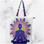 Chakra Design Double Zip Up Tote Bag