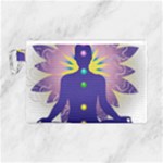 Chakra Design Canvas Cosmetic Bag (Large)