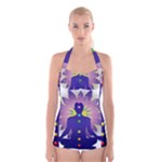 Chakra Boyleg Halter Swimsuit 