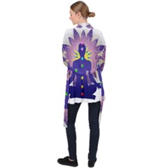 Long Sleeve Velvet Kimono  