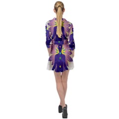 Mini Skater Shirt Dress 