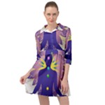 Chakra Mini Skater Shirt Dress