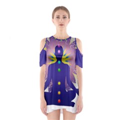 Shoulder Cutout One Piece Dress 