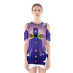 Chakra Shoulder Cutout One Piece Dress