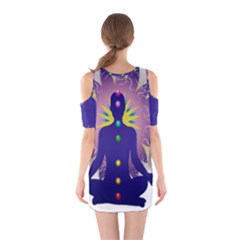 Shoulder Cutout One Piece Dress 