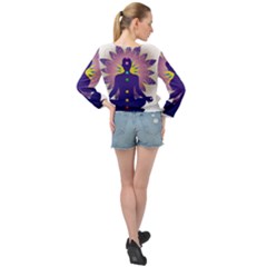 Banded Bottom Chiffon Top 