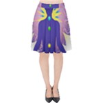 Chakra Velvet High Waist Skirt